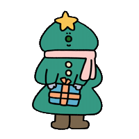 Christmas Illustration Sticker