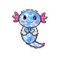 Axolotl Hyun Sticker