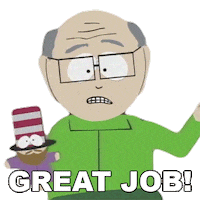 Well Done Good Work Sticker by South Park