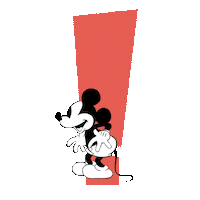 Disney Wow Sticker by Mickey Mouse