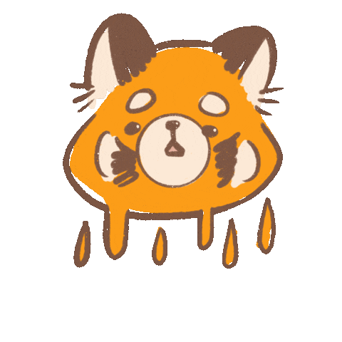 Fire Melt Sticker