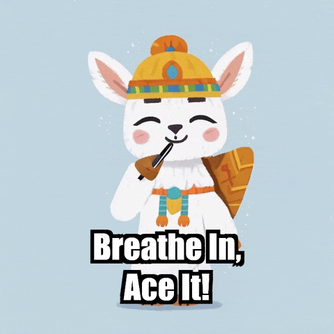 Breathe In Study GIF by Llamaozi