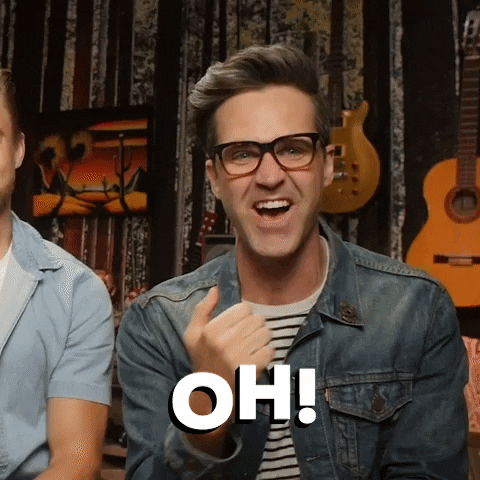 excited dancing with the stars GIF by Rhett and Link