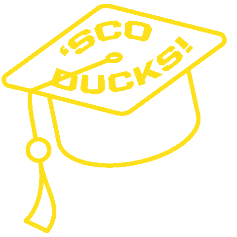 Uoregon Sticker by UO School of Journalism and Communication