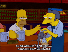 Season 9 Christmas GIF by The Simpsons
