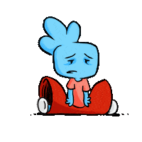 Tired Bored Sticker