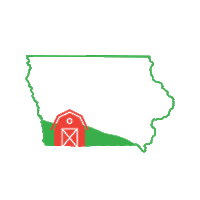 theresagreenfield vote voting iowa farming Sticker