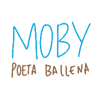 Azul Moby Sticker
