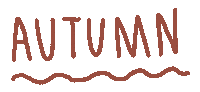 Text Fall Sticker by Sara Maese