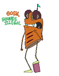 Suspicious Hot Dog Sticker by Moving Picture Show