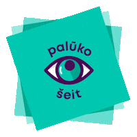 Palūko Šeit Sticker by enivo