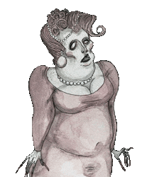 artoftylerpessel beauty twitch makeup creepy Sticker