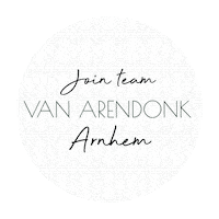 Vanarendonk va arnhem join our team arendonk Sticker