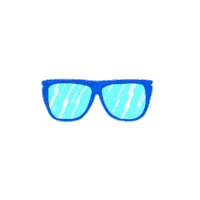 Summer Beach Sticker by Shark Week