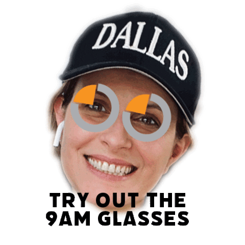 9amlabs giphyupload dallas 9amlabs 9amglasses Sticker
