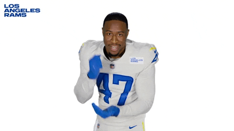 La Rams Football GIF by Los Angeles Rams