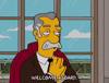 Welcome Aboard Episode 16 GIF by The Simpsons
