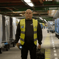 Scanning Royal Dutch Airlines GIF by KLM