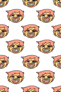 Funny Face Illustration Sticker by subtlestrokes