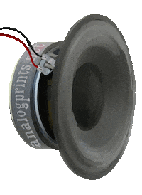 Boom Sound Sticker by Analog Prints