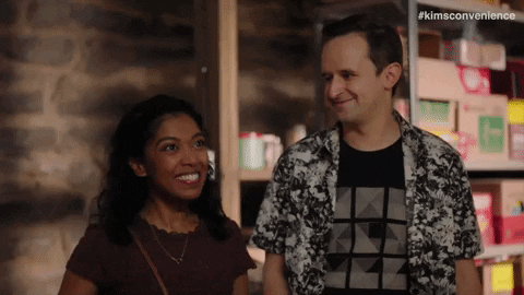 Chelsea Hello GIF by Kim's Convenience