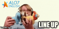 line up lines GIF by ALO7.com
