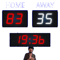 35 Away Sticker