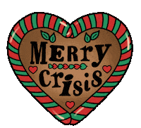 Merry Christmas Heart Sticker by MOGL