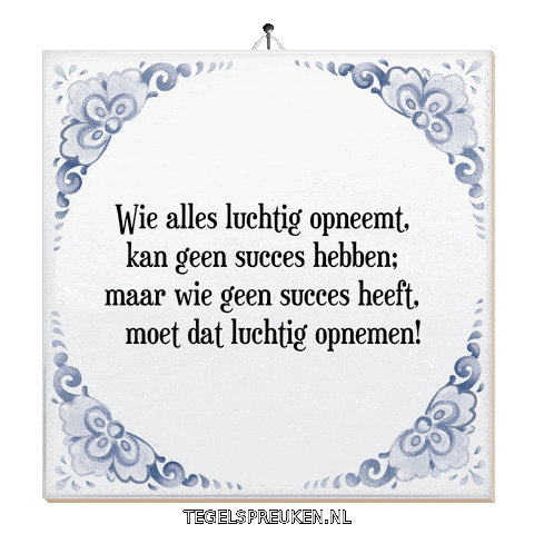 Relax Wijsheid Sticker by Tegelspreuken.nl