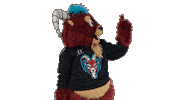 Hockey Mascot Sticker by New Mexico Goatheads