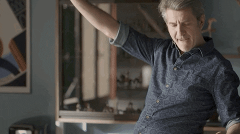 happy dance GIF by Un si grand soleil