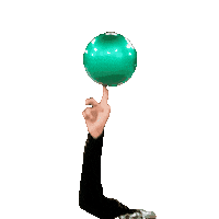 aragongym ball gymnastics pelota gimnasia Sticker