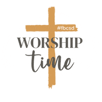 FBCSD church christian faith cross Sticker