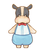 Oh No Cow Sticker
