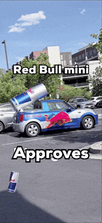 Red Bull Car GIF