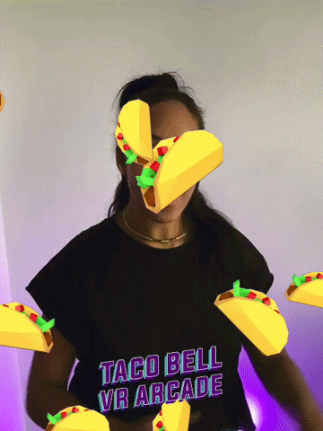 vrarcade GIF by Taco Bell VR Arcade
