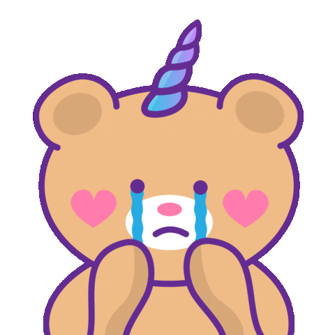 Sad Miss You Sticker by Jessica Lau