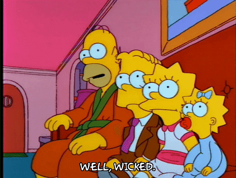 scared homer simpson GIF