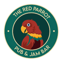 Redparrot Sticker by The Red Parrot Pub