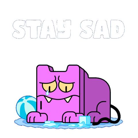 Sad I Miss You Sticker by Nexio