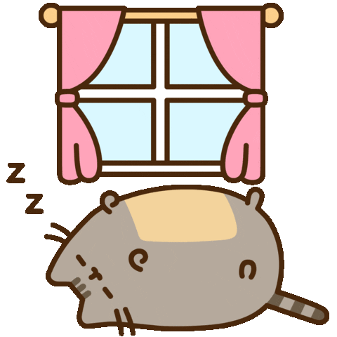 Sleep Chill Sticker by Pusheen