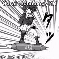 Girls Und Panzer Yukari GIF