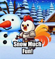 Snow Winter GIF by Zorooster