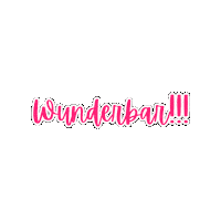 willaworkshops wonderful compliment wunderbar willa workshops Sticker