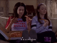 season 1 eating GIF by Gilmore Girls 