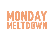 Tired Monday Morning Sticker by Crammerock
