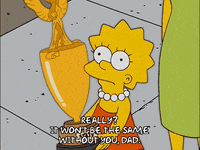 sad lisa simpson GIF