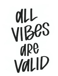 Good Vibes Sticker by The Maker's Mind