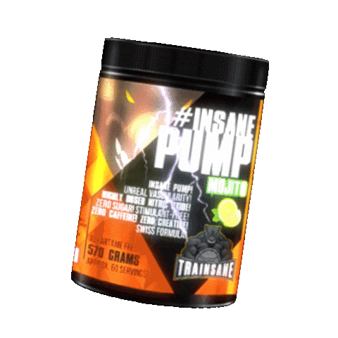 Trainsane fitness workout pump bodybuilding Sticker