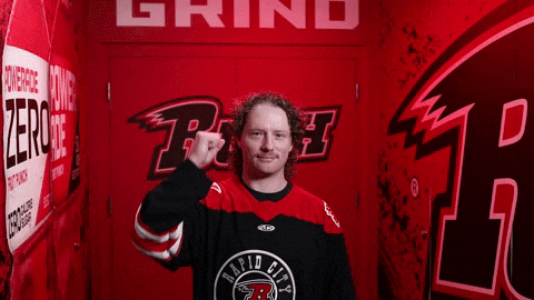 Celebration Yes GIF by Rapid City Rush